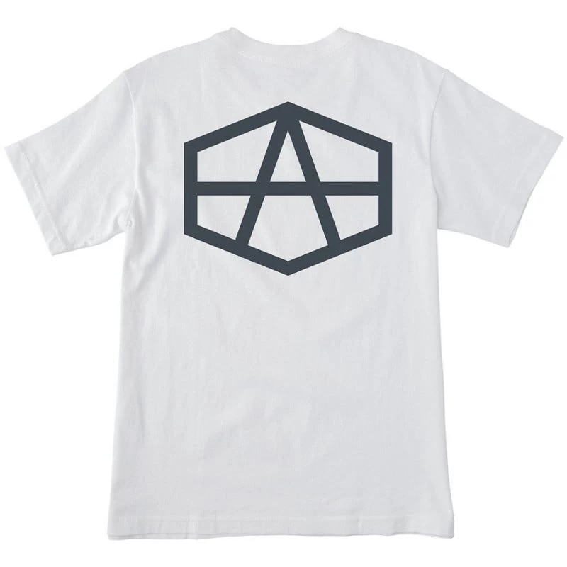 RVCA Andrew Reynold Hex T-shirt White 3 RVCA Andrew Reynold Hex T-shirt White