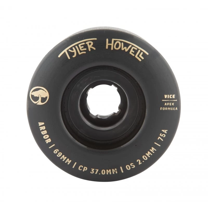 Arbor Vice Tyler Howell 69mm Longboard Wielen 6 Arbor Vice Tyler Howell 69mm Longboard Wielen - Afbeelding 4