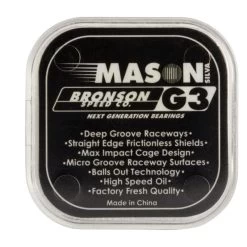 Bronson Speed Co. Mason Silva Pro Bearing G3 -Skateboard Shop bronson speed co mason silva pro bearing g3 6