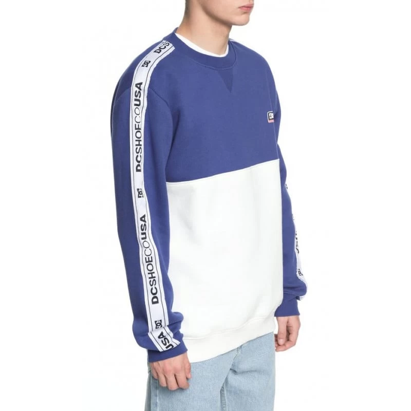 DC SHOES DC Kealey Crew White/Blue 9 DC SHOES DC Kealey Crew White/Blue - Afbeelding 7