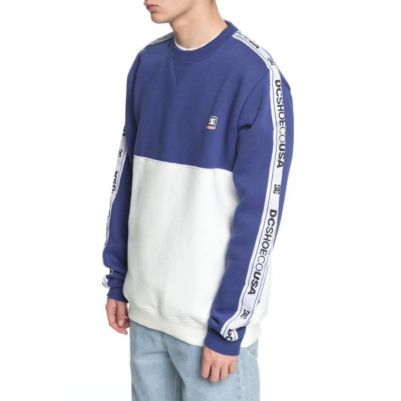 DC SHOES DC Kealey Crew White/Blue 10 DC SHOES DC Kealey Crew White/Blue - Afbeelding 8