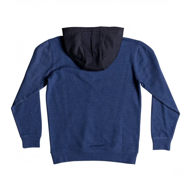 DC SHOES DC Rebel Half Zip Kids Hoodie Soda Lite Blue 4 DC SHOES DC Rebel Half Zip Kids Hoodie Soda Lite Blue - Afbeelding 2