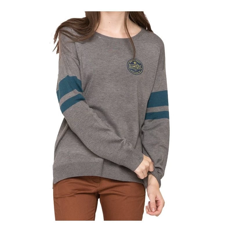 Element Bell Jumper Women Grey Heather 4 Element Bell Jumper Women Grey Heather - Afbeelding 2