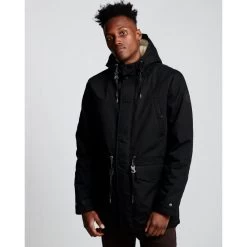 Element Roghan Parka Flint Black 22 Element Roghan Parka Flint Black -Skateboard Shop element roghan parka flint black 8