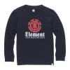 Element Vertical Longsleeve Kids Flint Black -Skateboard Shop element vertical longsleeve kids flint black