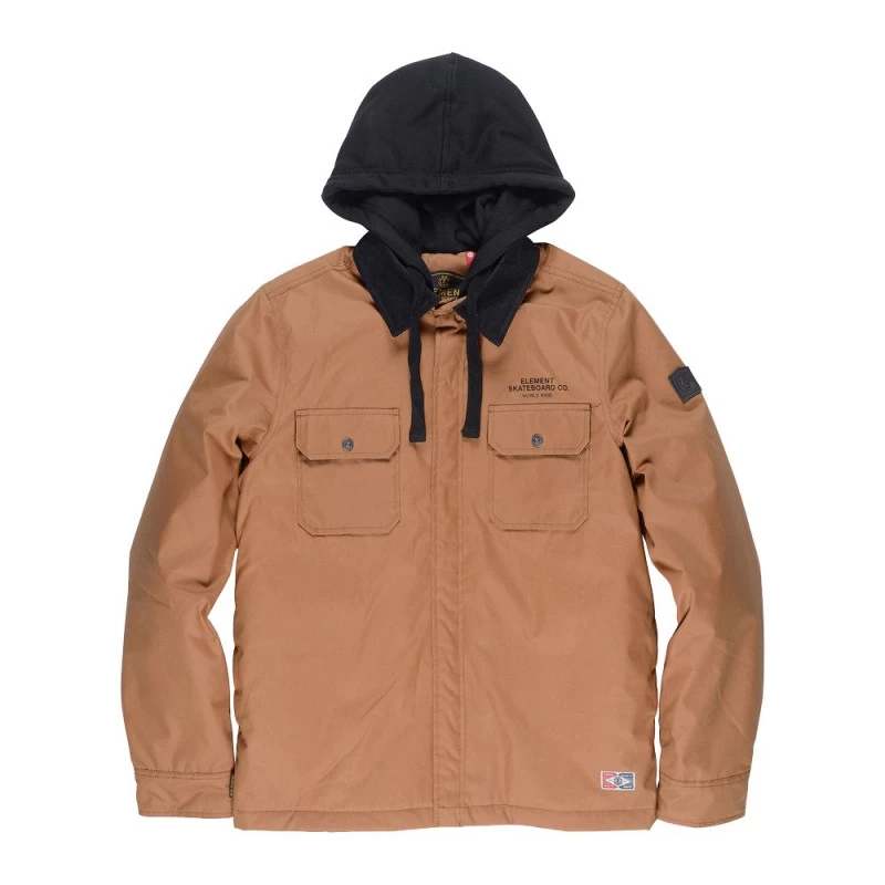 Element Wade Jacket Bronco Brown 3 Element Wade Jacket Bronco Brown