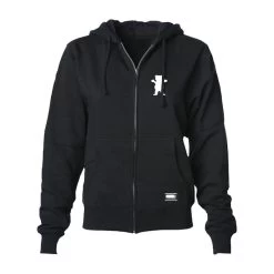 Grizzly Kids Logo Zip Hoodie Black -Skateboard Shop grizzly kids logo zip hoodie black 2