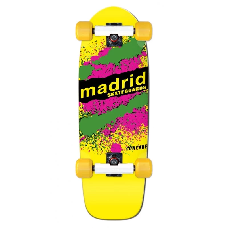 Madrid Marty Explosion Yellow - Old School Skateboard Complete 6 Madrid Marty Explosion Yellow - Old School Skateboard Complete - Afbeelding 4