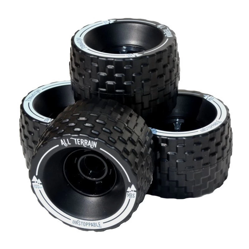 MBS All Terrain 100mm Longboard Wielen 3 MBS All Terrain 100mm Longboard Wielen