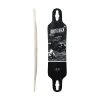 Moonshine Bootlegger Zwart/White Longboard Deck -Skateboard Shop moonshine bootlegger black white longboard deck