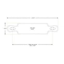 Moonshine County Line Firm Yellow/Natural/Black Longboard Deck -Skateboard Shop moonshine county line firm yellow natural black longboard deck 9