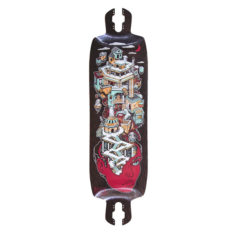 Pantheon Nexus FG Ruins Graphic Seismic 36.25" - Longboard Complete 4 Pantheon Nexus FG Ruins Graphic Seismic 36.25" - Longboard Complete - Afbeelding 2