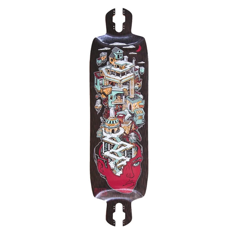 Pantheon Nexus FG Ruins Graphic Seismic 36.25" - Longboard Complete 7 Pantheon Nexus FG Ruins Graphic Seismic 36.25" - Longboard Complete - Afbeelding 5