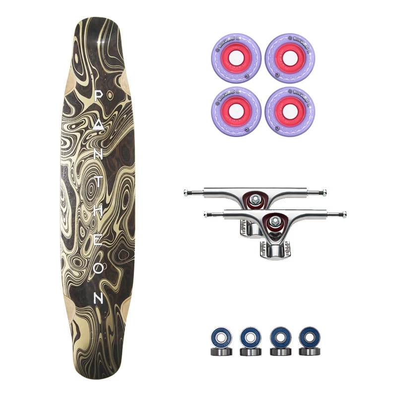 Pantheon Tandava FG 88 Wheels 45" Longboard Complete 3 Pantheon Tandava FG 88 Wheels 45" Longboard Complete