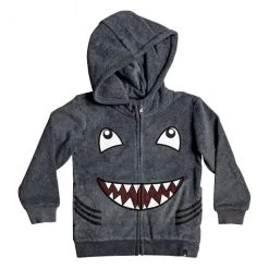 Quiksilver Fraser Coen Reversible Shark Zip Hoodie Tarmac Kids -Skateboard Shop quiksilver fraser coen reversible shark zip hoodie tarmac kids 4