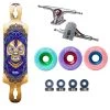Restless B52 Lucha Libre Longboard Complete -Skateboard Shop restless b52 lucha libre longboard complete