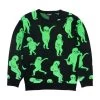 RIPNDIP Alien Dance Party Knit Sweater Black -Skateboard Shop ripndip alien dance party knit sweater black