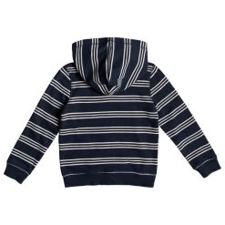 Roxy Back Again Zip-Up Kids Hoodie Dress Blues Musical Stripes -Skateboard Shop roxy back again zip up kids hoodie dress blues musical stripes 3