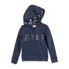 Roxy Hope You Know Hoodie Kids Dress Blues Heather -Skateboard Shop roxy hope you know hoodie kids dress blues heather