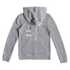 Roxy Mi Bicicleta B Kids Zip Hoodie Dress Blue Heather -Skateboard Shop roxy mi bicicleta b kids zip hoodie dress blue heather