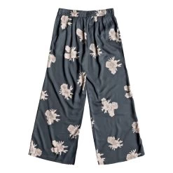 Roxy Midnight Avenue Wide Leg Viscose Pants -Skateboard Shop roxy midnight avenue wide leg viscose pants 2