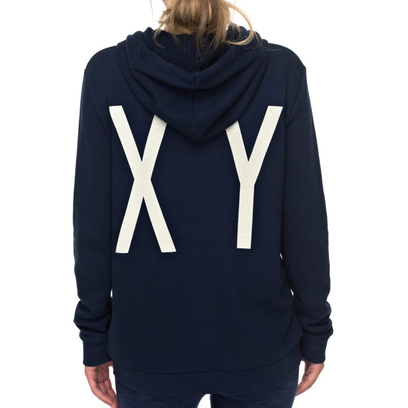 Roxy More Summer Zip Hoodie Dress Blues 4 Roxy More Summer Zip Hoodie Dress Blues - Afbeelding 2