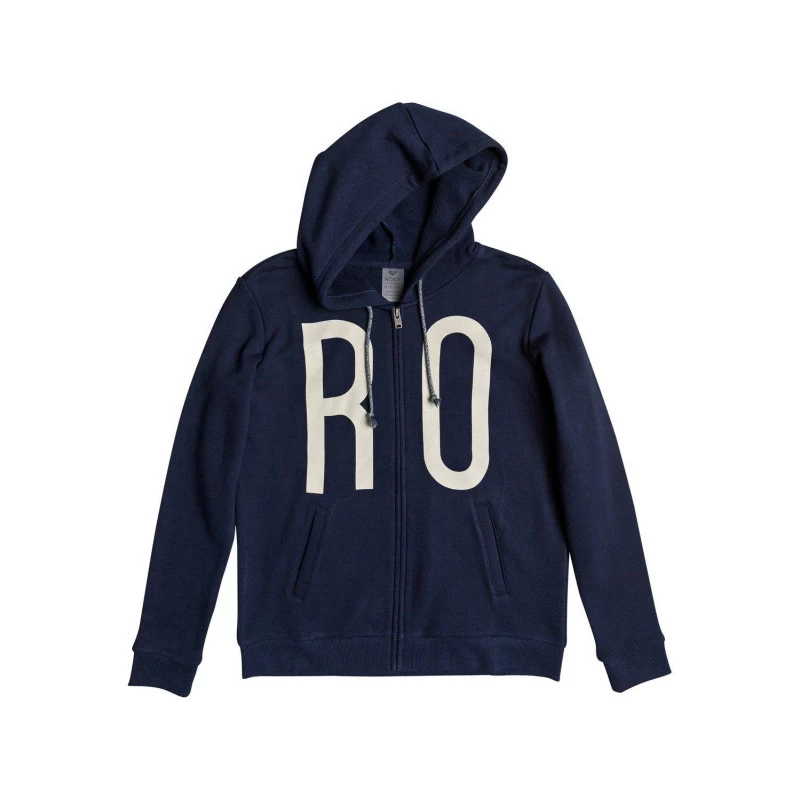 Roxy More Summer Zip Hoodie Dress Blues 7 Roxy More Summer Zip Hoodie Dress Blues - Afbeelding 5