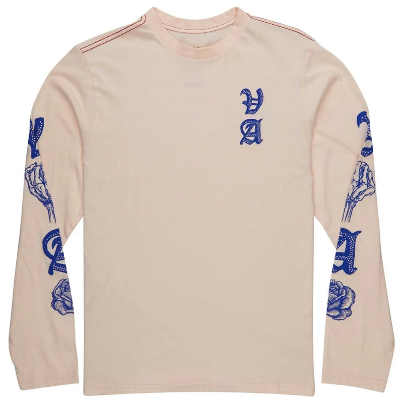 RVCA Rose Push Longsleeve Rosewater 3 RVCA Rose Push Longsleeve Rosewater