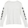 RVCA Rose & Roses Longsleeve Vintage White 1 RVCA Rose & Roses Longsleeve Vintage White -Skateboard Shop rvca rose roses longsleeve vintage white