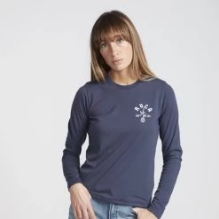 RVCA Rosie Longsleeve Ink -Skateboard Shop rvca rosie longsleeve ink 3