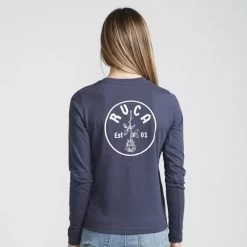RVCA Rosie Longsleeve Ink -Skateboard Shop rvca rosie longsleeve ink 4