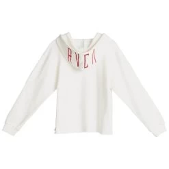 RVCA Stilt Hoodie Antique White -Skateboard Shop rvca stilt hoodie antique white 3