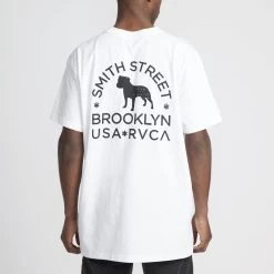 RVCA Wicks T-Shirt White -Skateboard Shop rvca wicks t shirt white 6