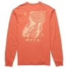 RVCA Womens Day Longsleeve Red Clay