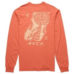 RVCA Womens Day Longsleeve Red Clay -Skateboard Shop rvca womans day longsleeve red clay 2