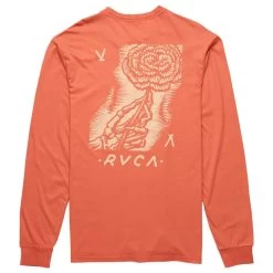 RVCA Womens Day Longsleeve Red Clay