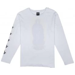 Santa Cruz Guadalupe Colour Womens Longsleeve White -Skateboard Shop santa cruz guadalupe colour womens longsleeve white 2
