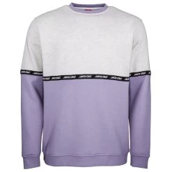 Santa Cruz Mixtape Crew Grey/Violet -Skateboard Shop santa cruz mixtape crew grey violet 2