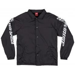 Santa Cruz Screaming Hand Coach Kids Jacket Black -Skateboard Shop santa cruz screaming hand coach kids jacket black 2