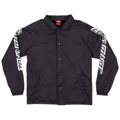 Santa Cruz Screaming Hand Coach Kids Jacket Black -Skateboard Shop santa cruz screaming hand coach kids jacket black 5