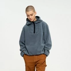 Santa Cruz Strip Fleece Hood Women Fleece