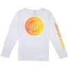 Santa Cruz Womens MFG Fade Longsleeve White -Skateboard Shop santa cruz womens mfg fade longsleeve white