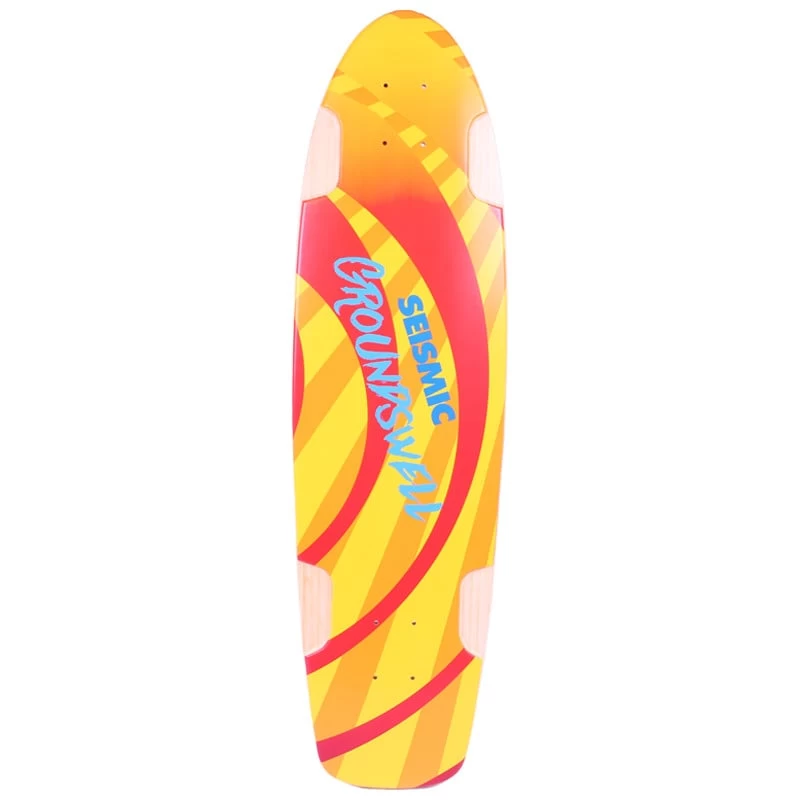 Seismic Groundswell 34.5" Longboard Deck 5 Seismic Groundswell 34.5" Longboard Deck - Afbeelding 3