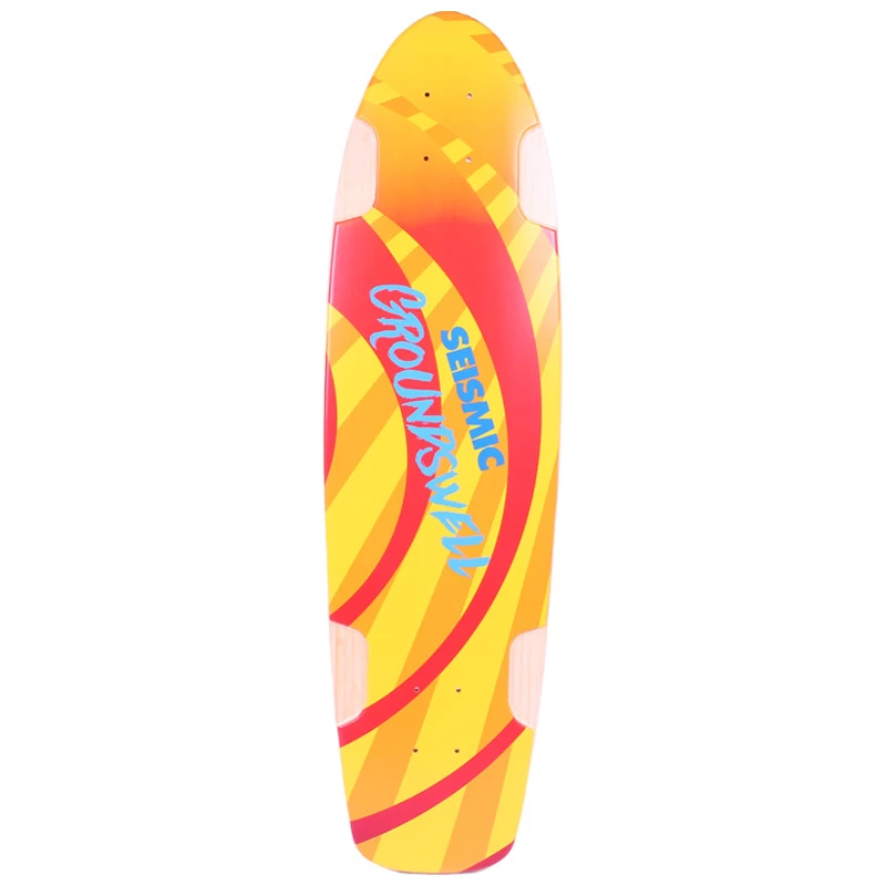 Seismic Groundswell 34.5" Longboard Deck 3 Seismic Groundswell 34.5" Longboard Deck
