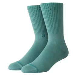 Stance Uncommon Icon Green Socks -Skateboard Shop stance uncommon icon green 3