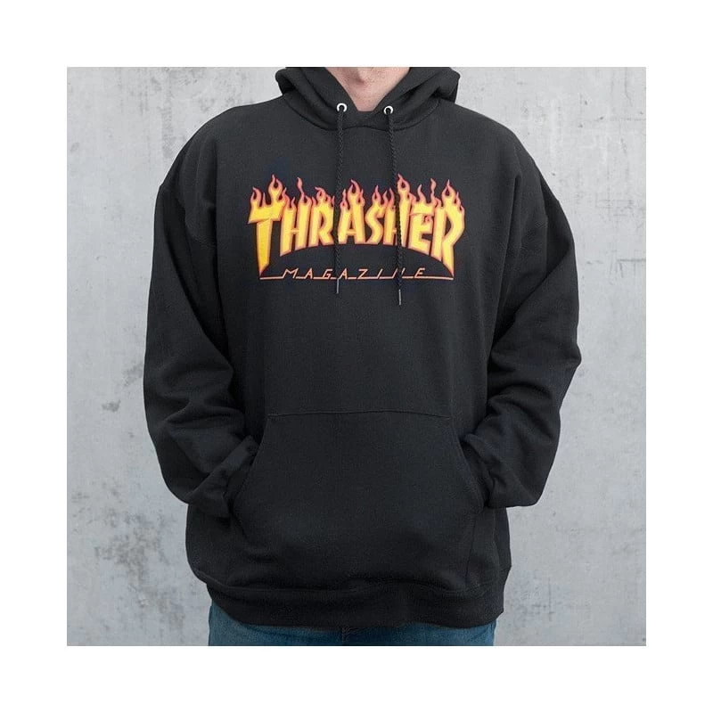Thrasher Flame Hoodie 4 Thrasher Flame Hoodie - Afbeelding 2