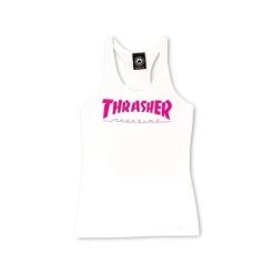 Thrasher Magazine Logo Racerback Tank Top