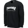 Thrasher Skate Mag Crew 2 Thrasher Skate Mag Crew -Skateboard Shop thrasher skate mag crew black