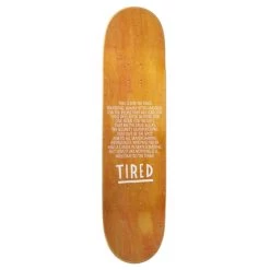 Tired Jolt 8.25" Skateboard Deck -Skateboard Shop tired jolt 825 skateboard deck 3