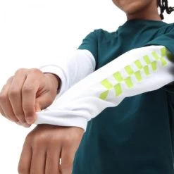 Vans By Long Check Twofer Kids Longsleeve -Skateboard Shop vans by long check twofer kids longsleeve 5